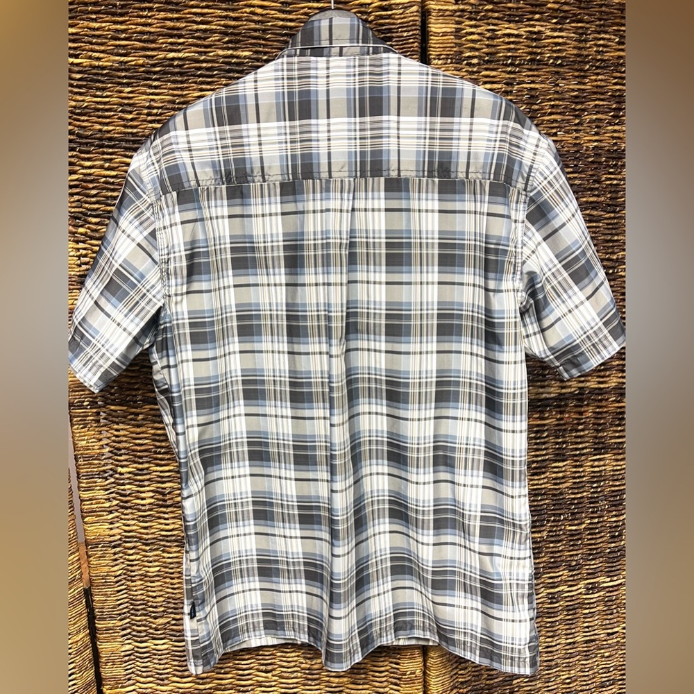 Kuhl - Size: Large, Men's Gray/Blue Plaid Shirt - Picture 6 of 6